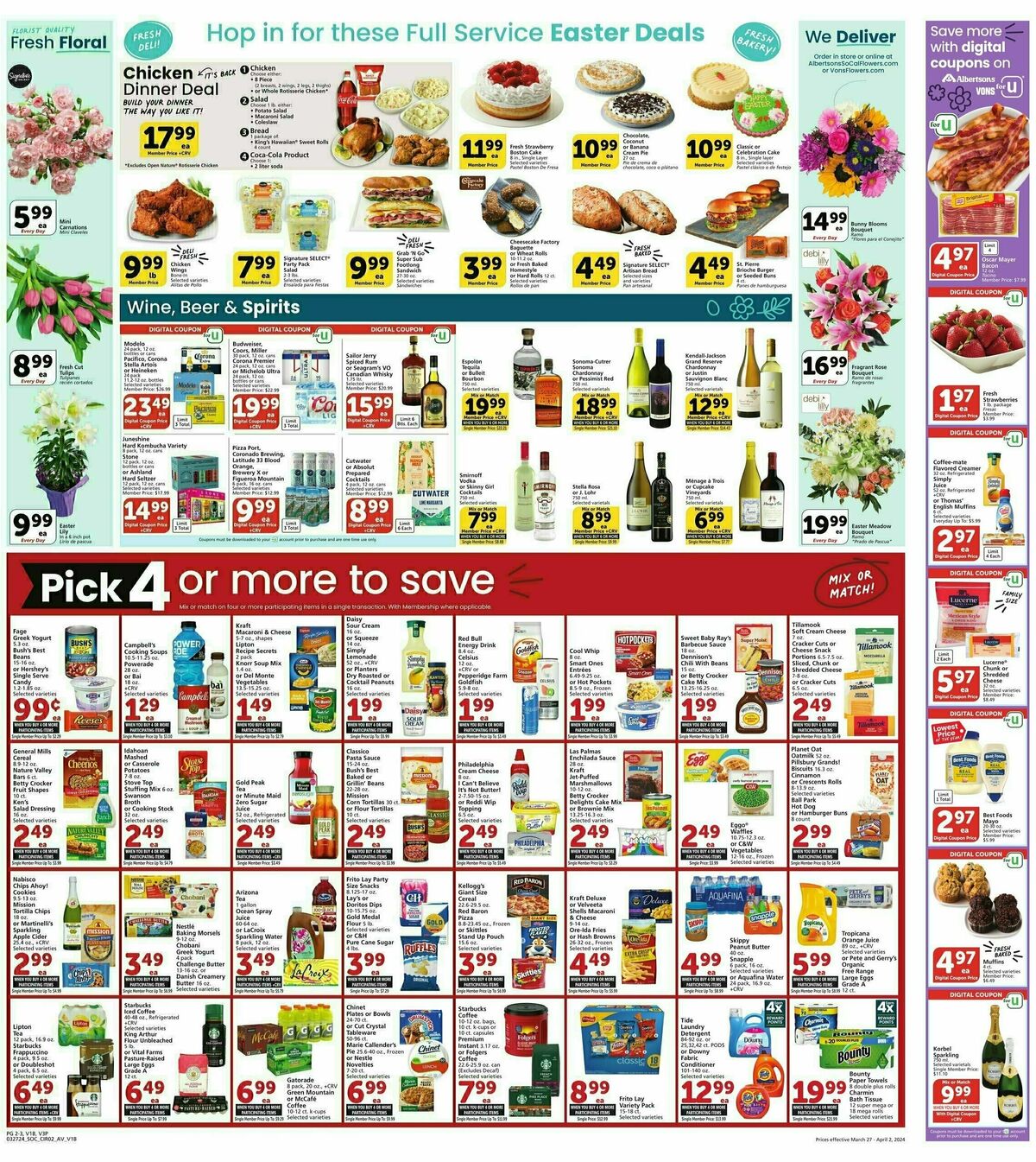 Vons Weekly Ad from March 27