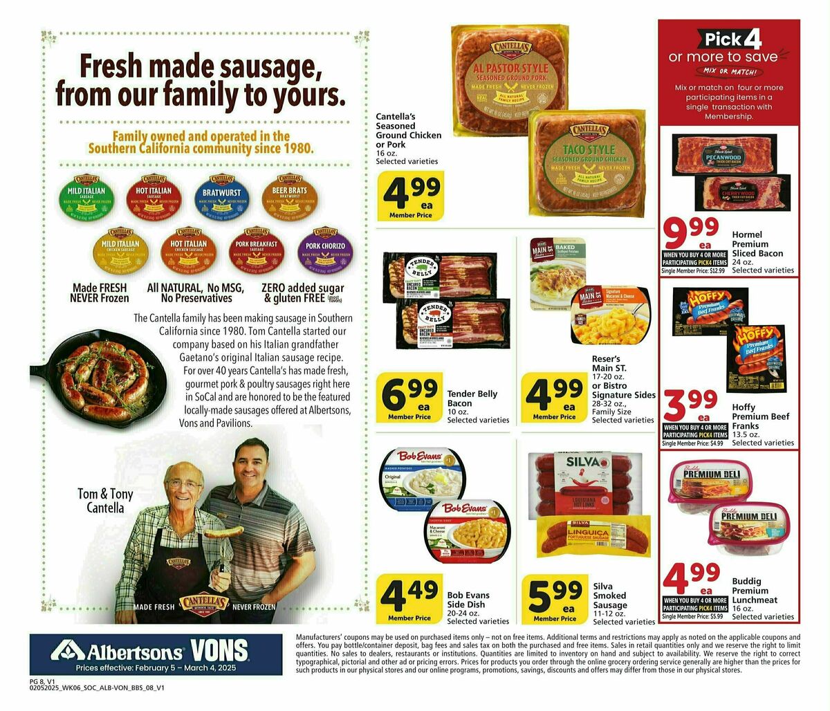 Vons Big Book of Savings Weekly Ad from February 5