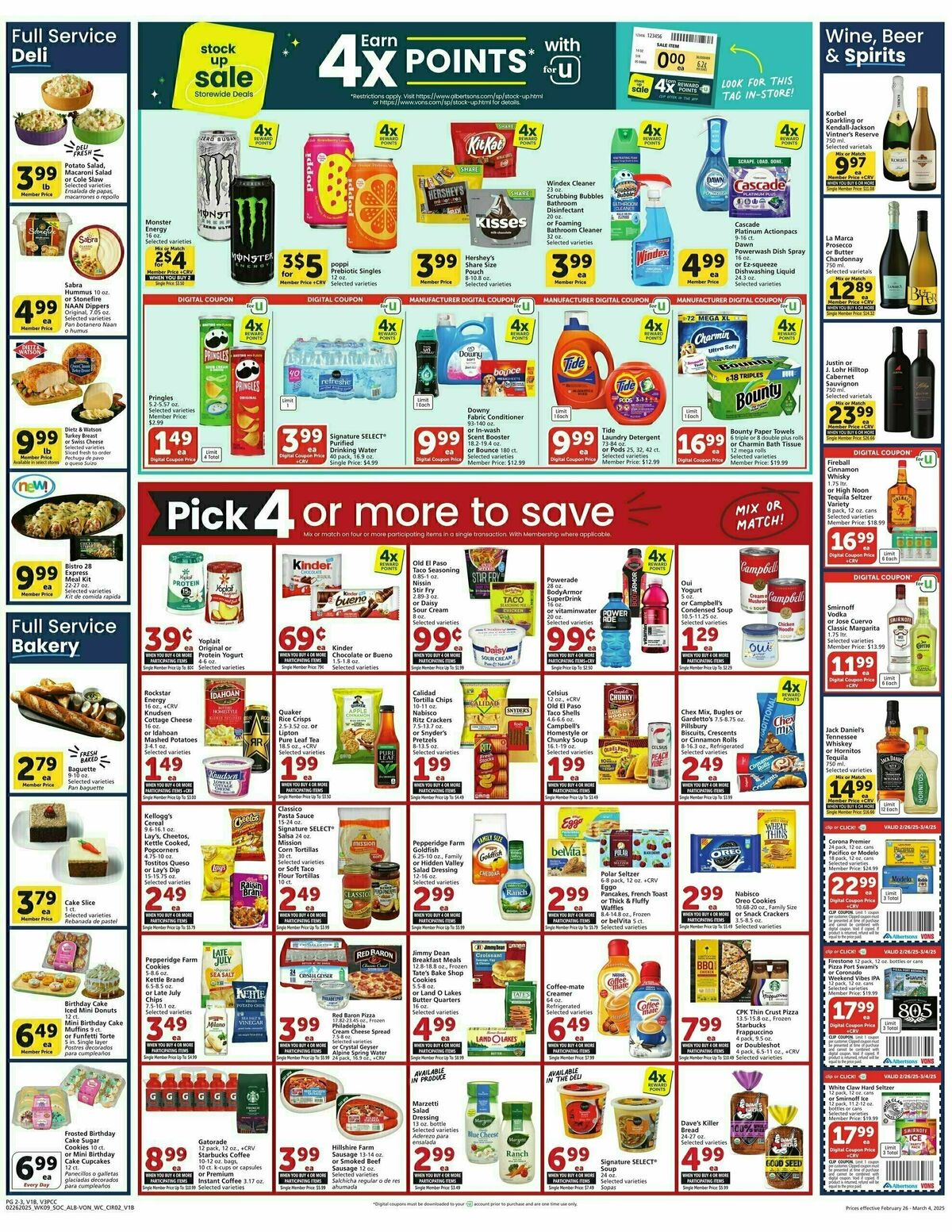Vons Weekly Ad from February 26