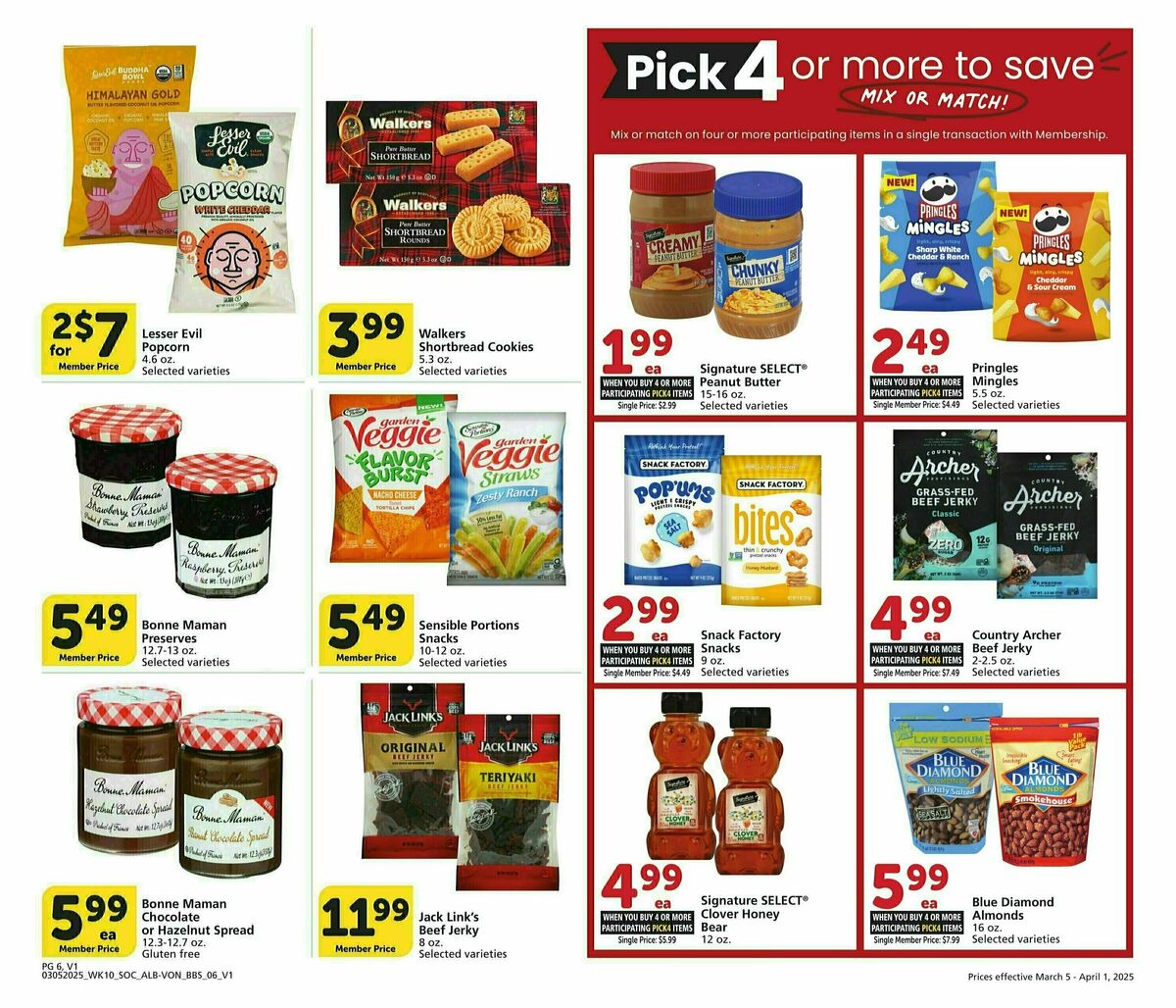 Vons Big Book of Savings Weekly Ad from March 5