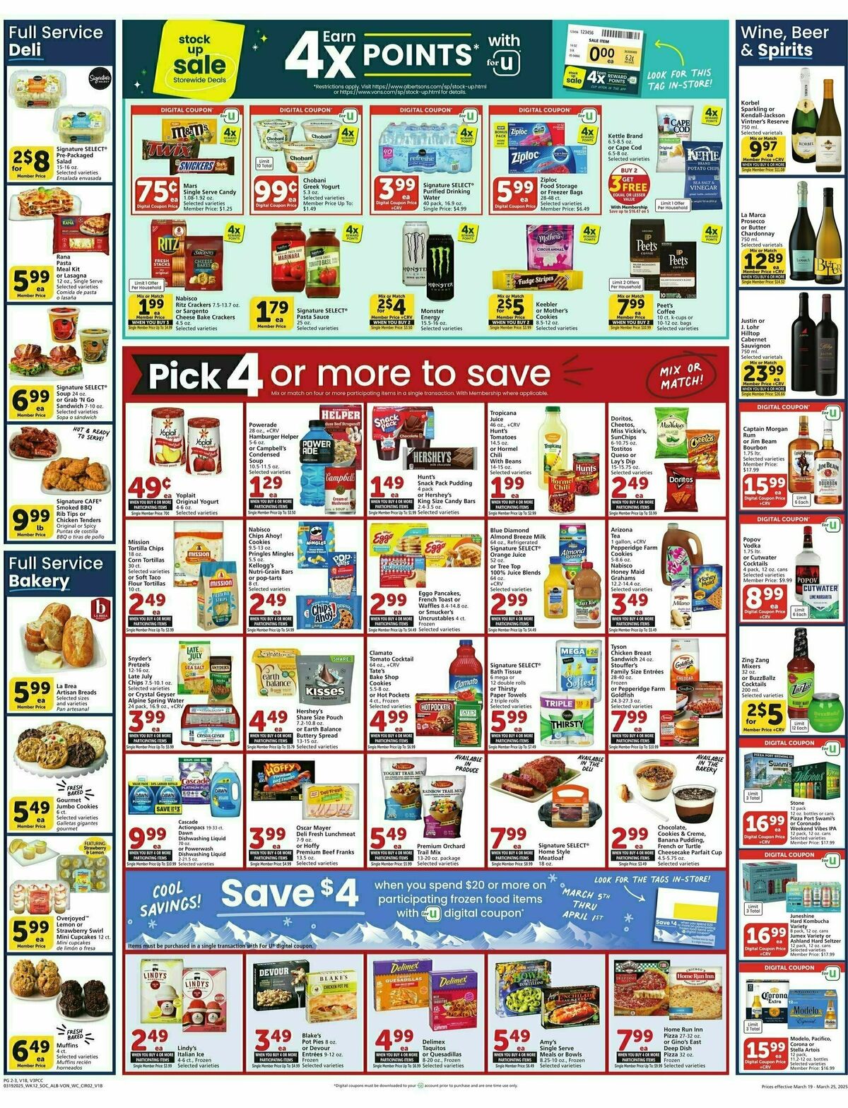 Vons Weekly Ad from March 19