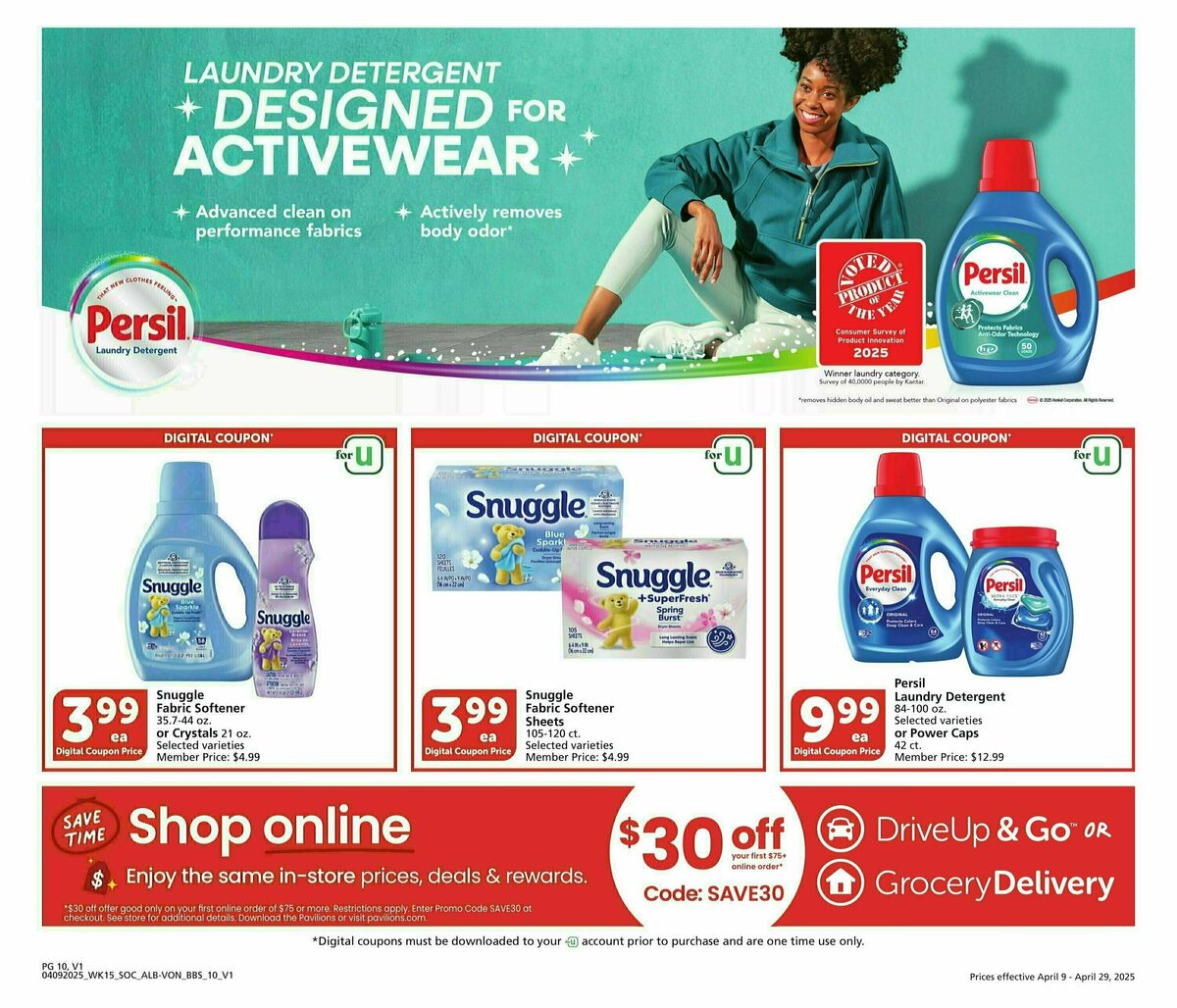 Vons Big Book of Savings Weekly Ad from April 9