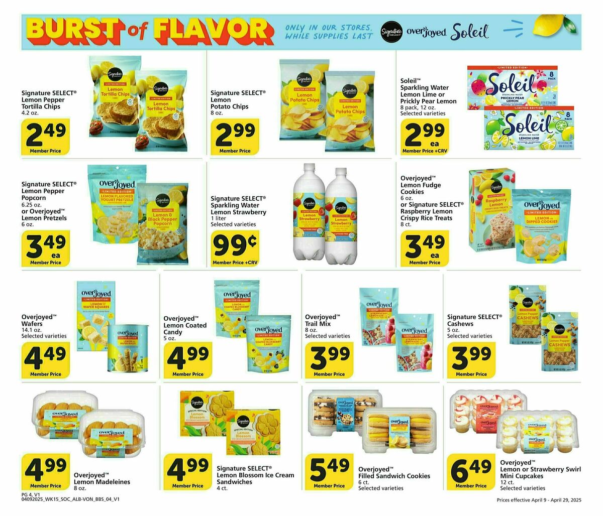 Vons Big Book of Savings Weekly Ad from April 9