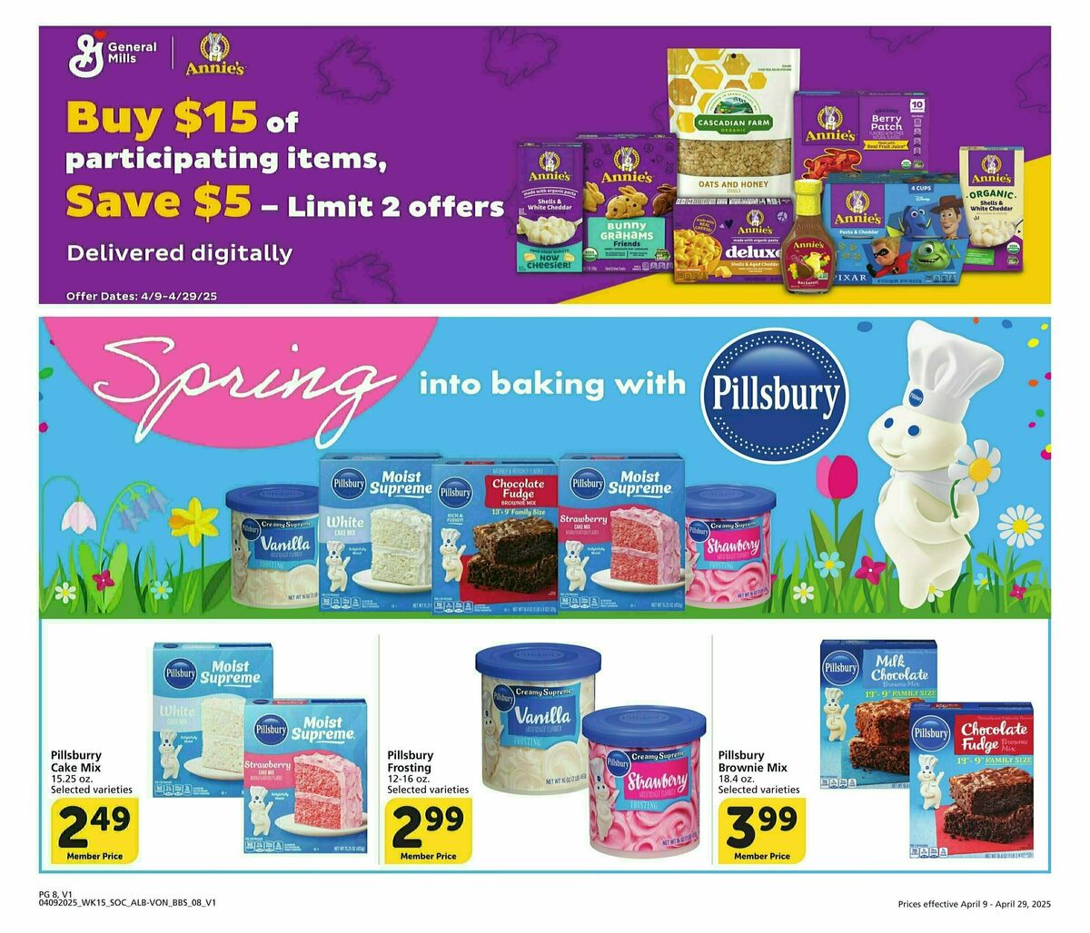 Vons Big Book of Savings Weekly Ad from April 9