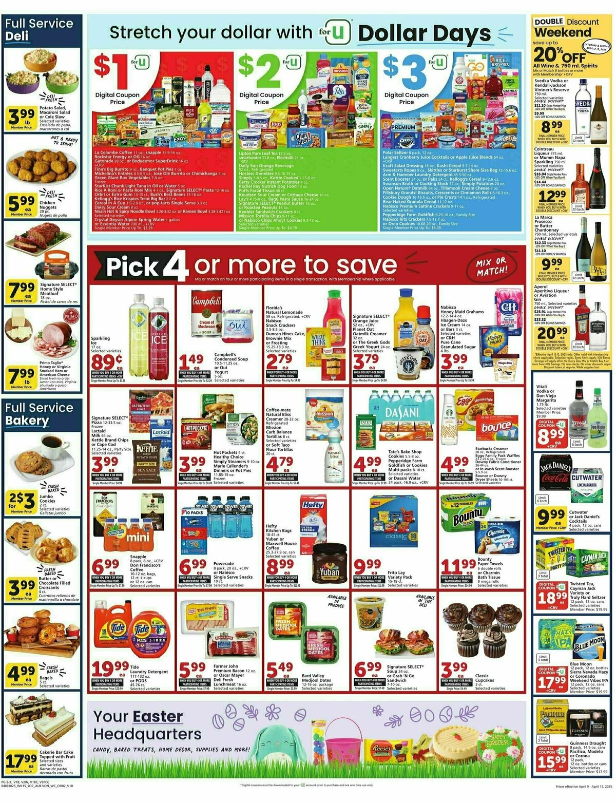 Vons Weekly Ad from April 9