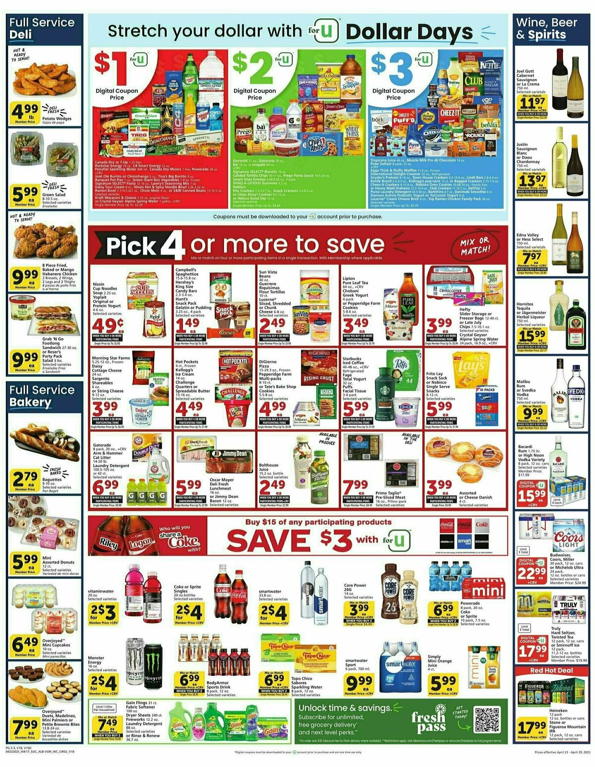 Vons Weekly Ad from April 23