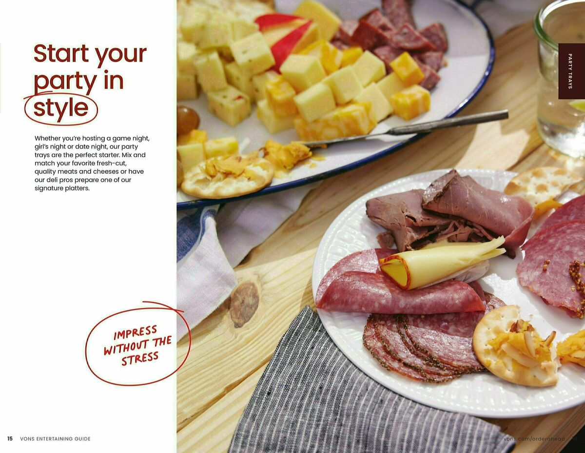 Vons Entertaining Guide Weekly Ad from April 23