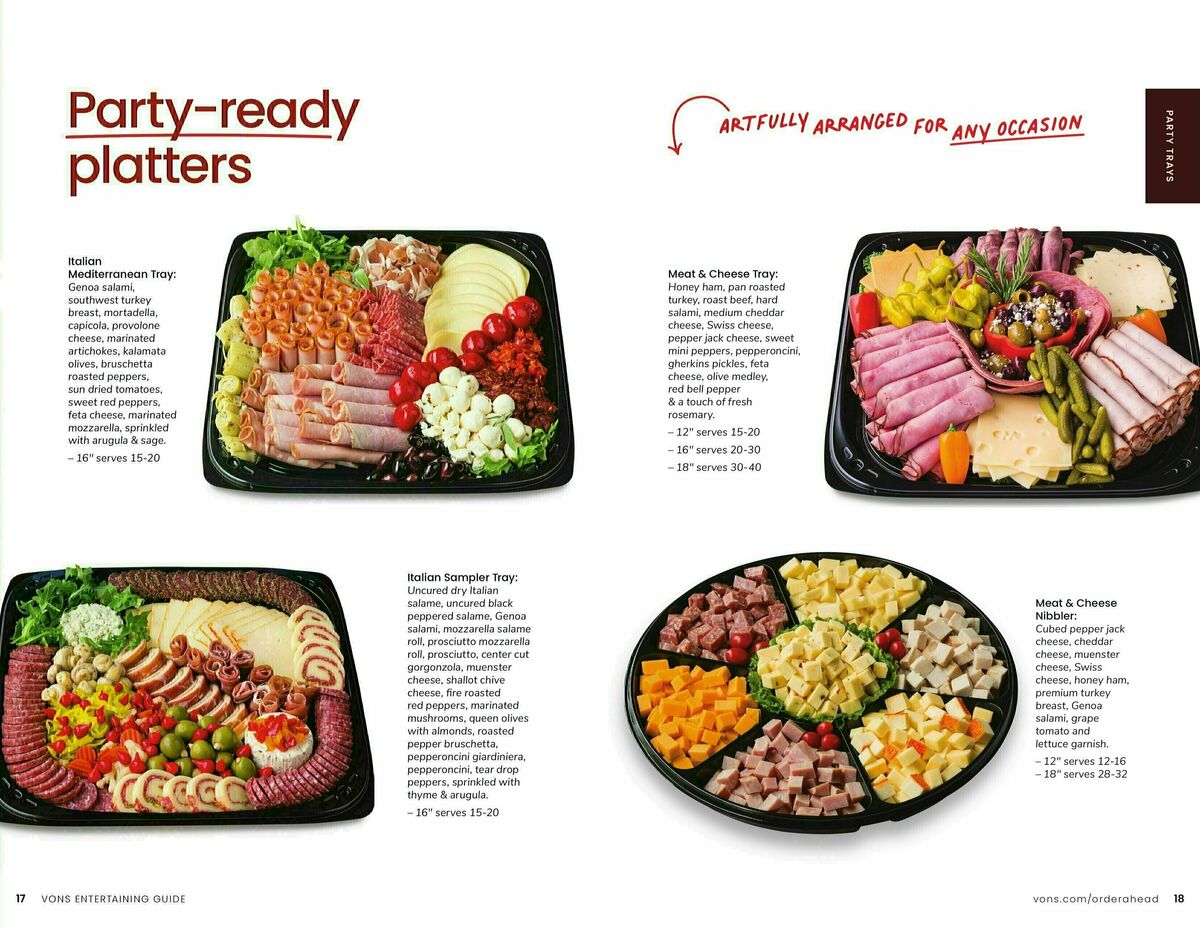 Vons Entertaining Guide Weekly Ad from April 23