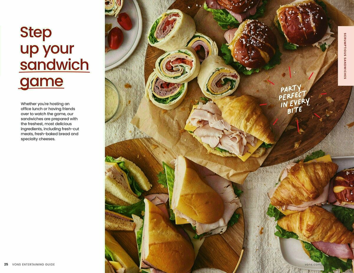 Vons Entertaining Guide Weekly Ad from April 23