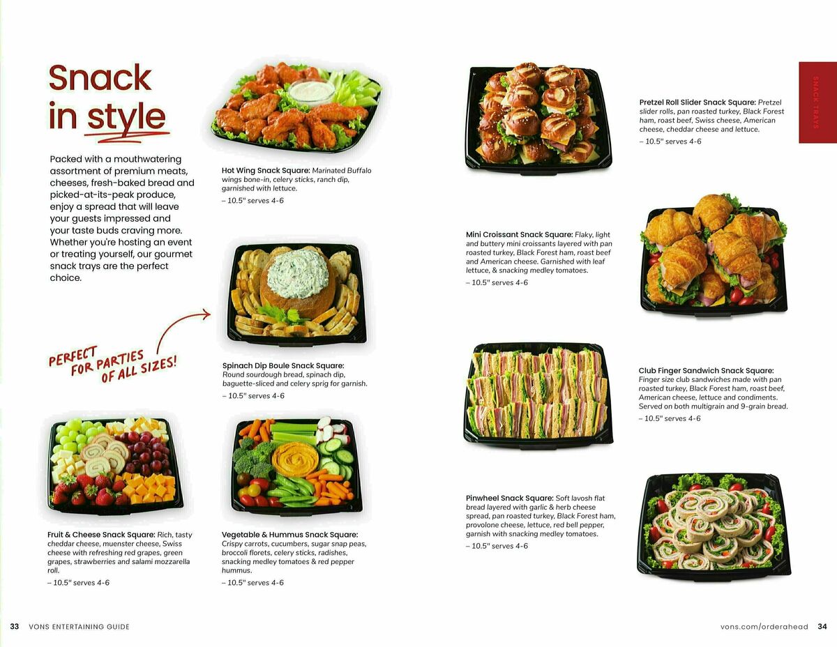 Vons Entertaining Guide Weekly Ad from April 23