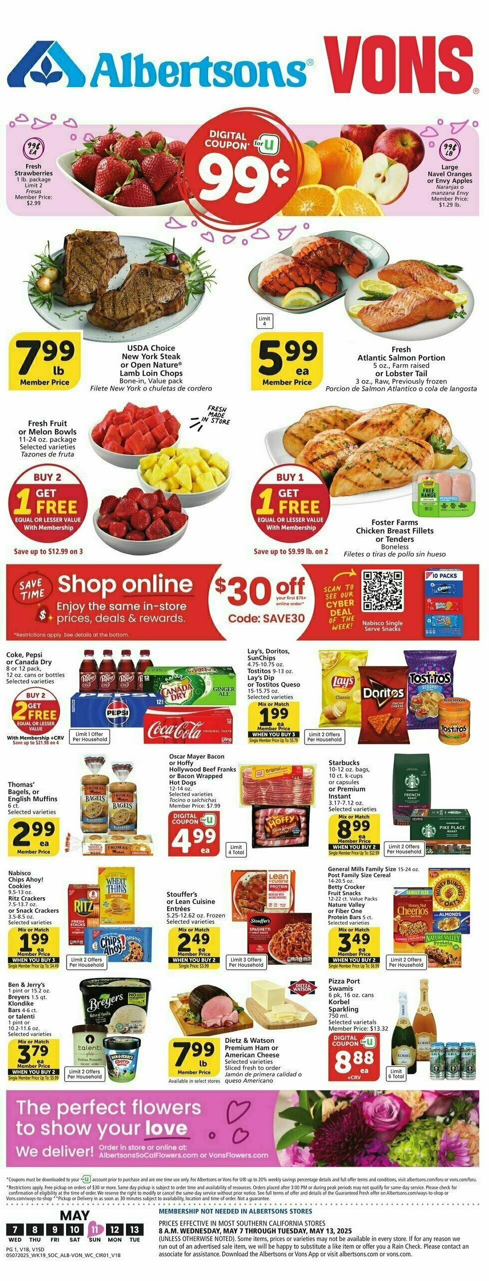 Vons Weekly Ad from May 7