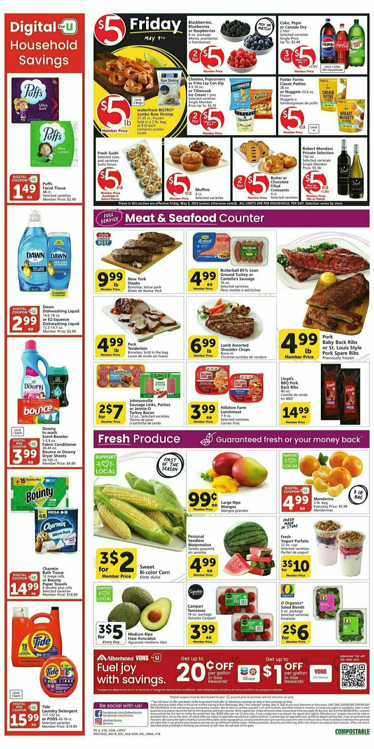 Vons Weekly Ad from May 7