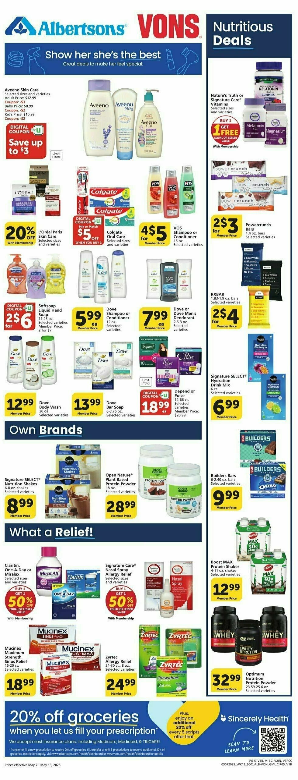 Vons Weekly Ad from May 7