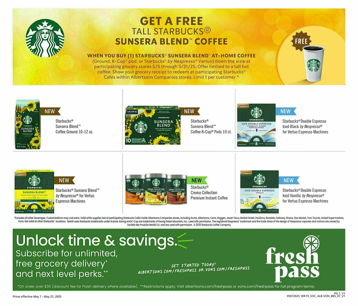 Vons Big Book of Savings Weekly Ad from May 7