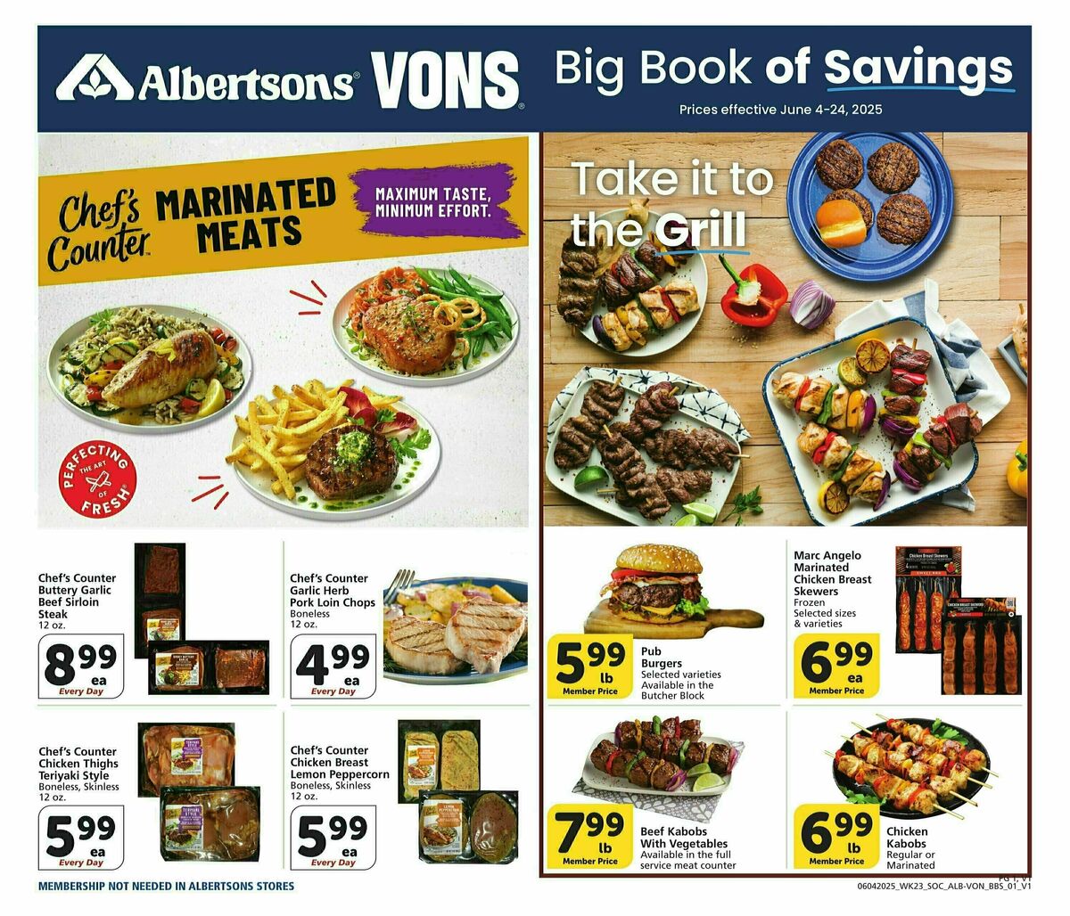 Vons Big Book of Savings Weekly Ad from June 4
