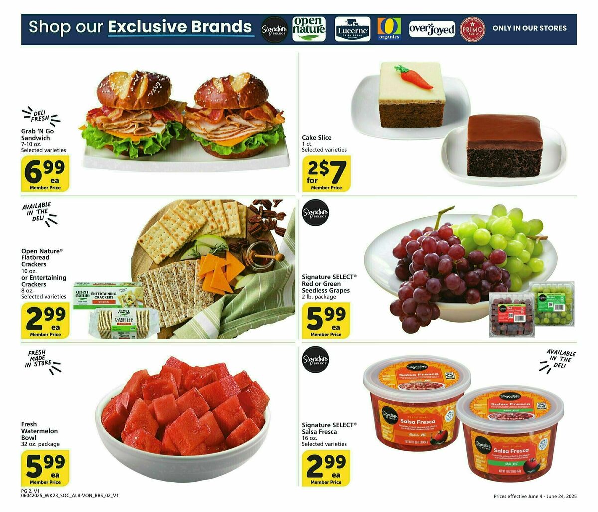 Vons Big Book of Savings Weekly Ad from June 4