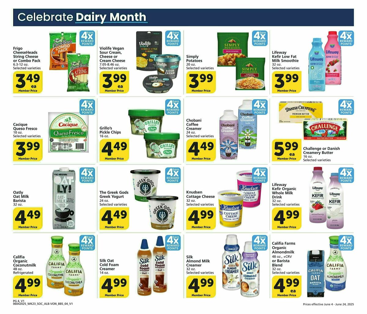 Vons Big Book of Savings Weekly Ad from June 4