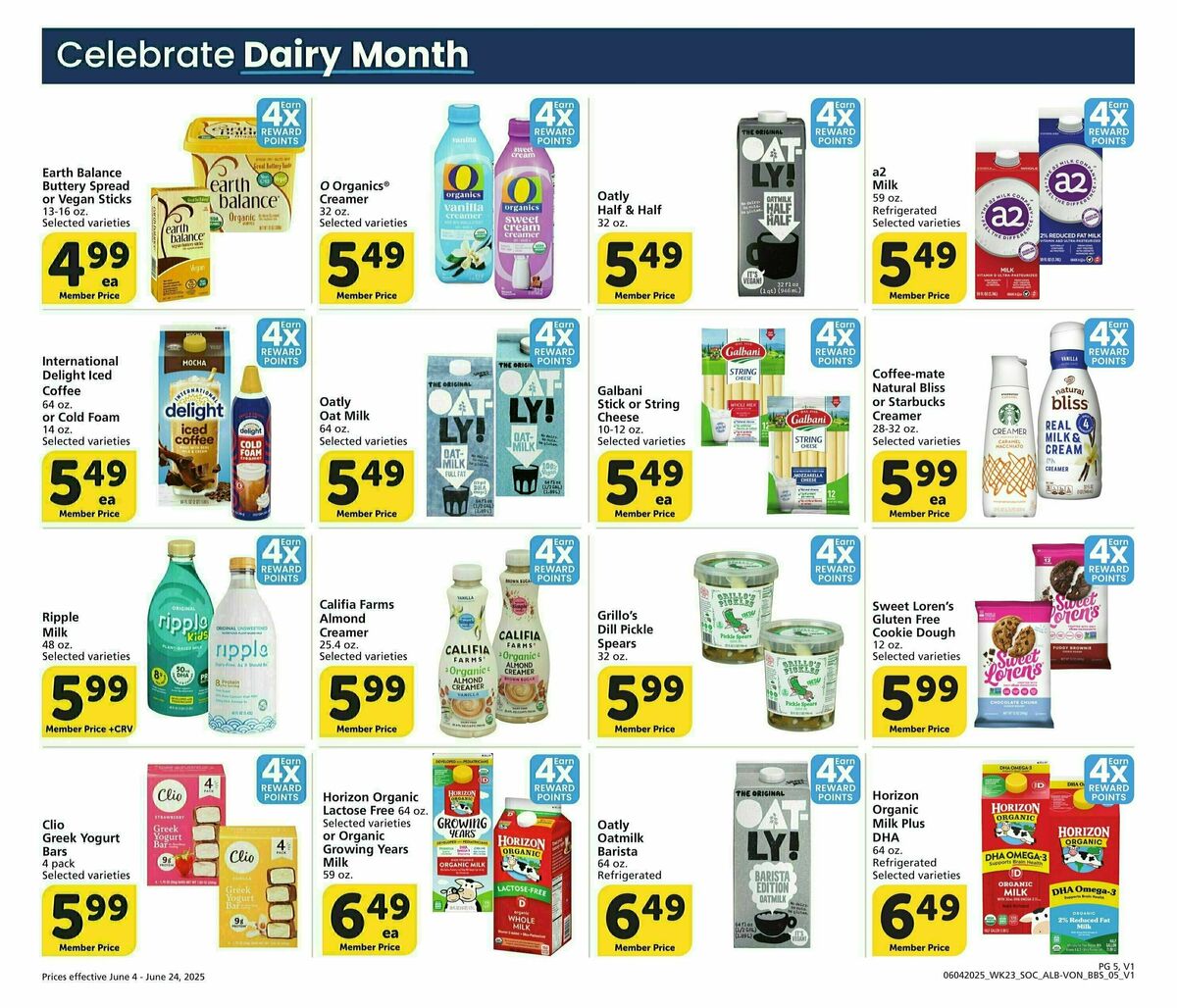 Vons Big Book of Savings Weekly Ad from June 4