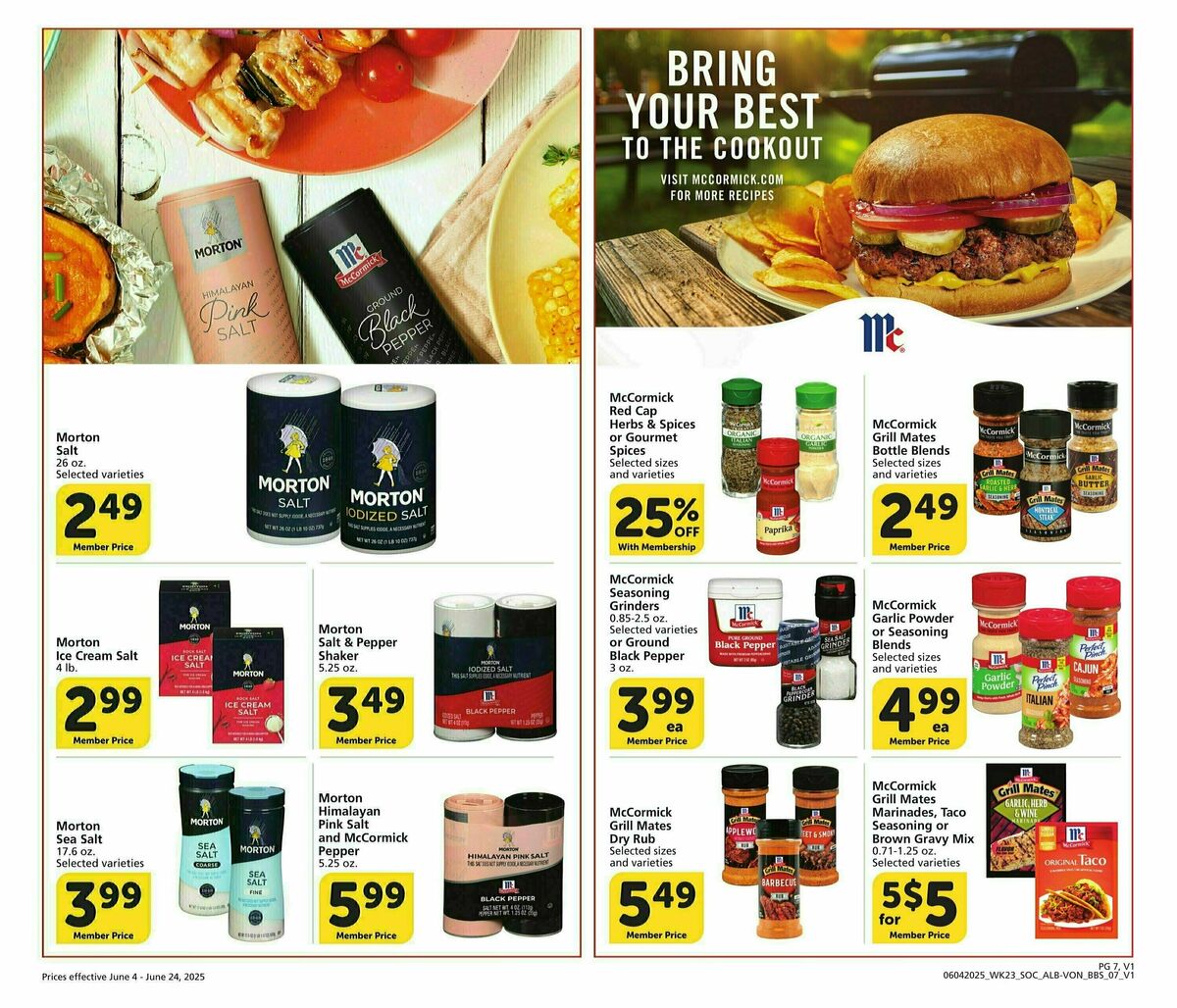 Vons Big Book of Savings Weekly Ad from June 4