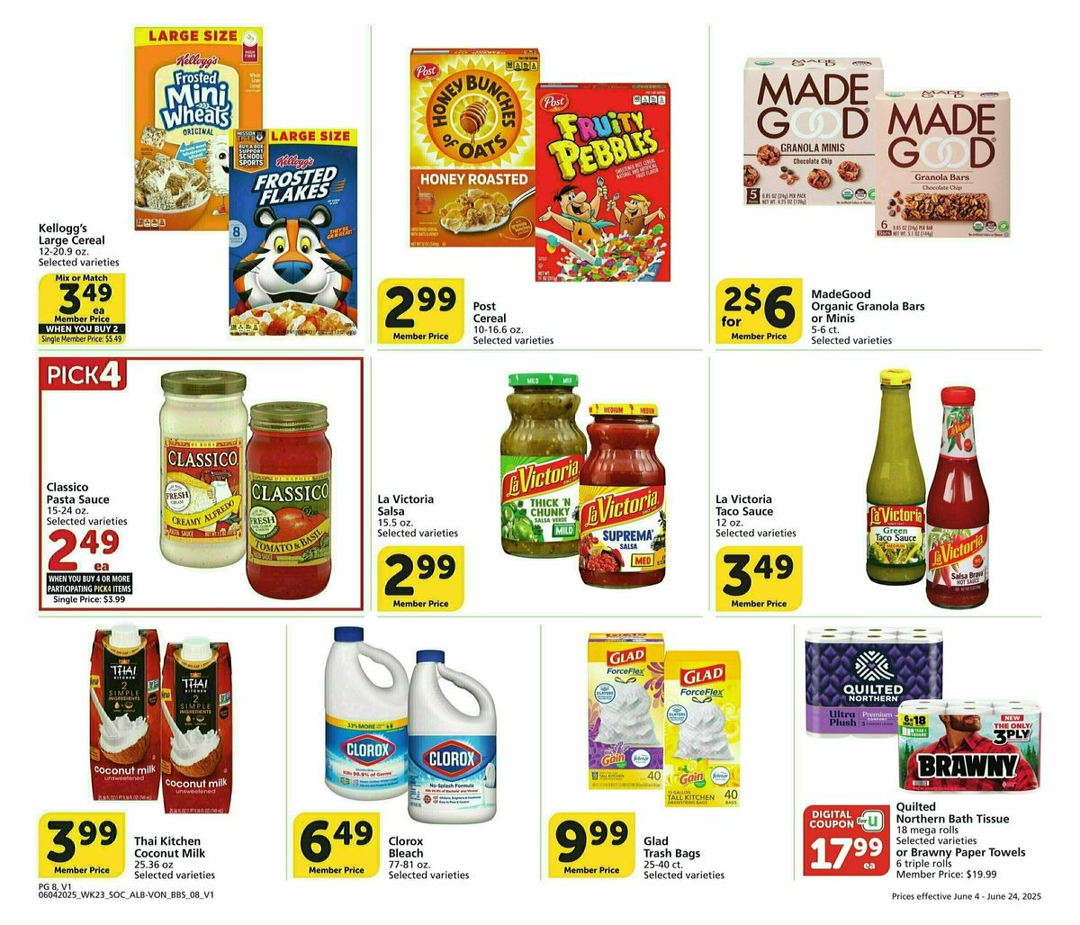 Vons Big Book of Savings Weekly Ad from June 4