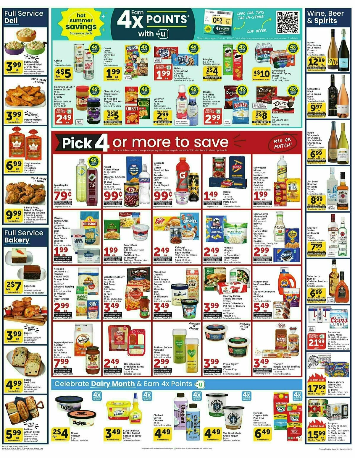 Vons Weekly Ad from June 18