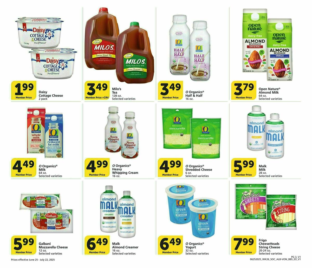 Vons Big Book of Savings Weekly Ad from June 25