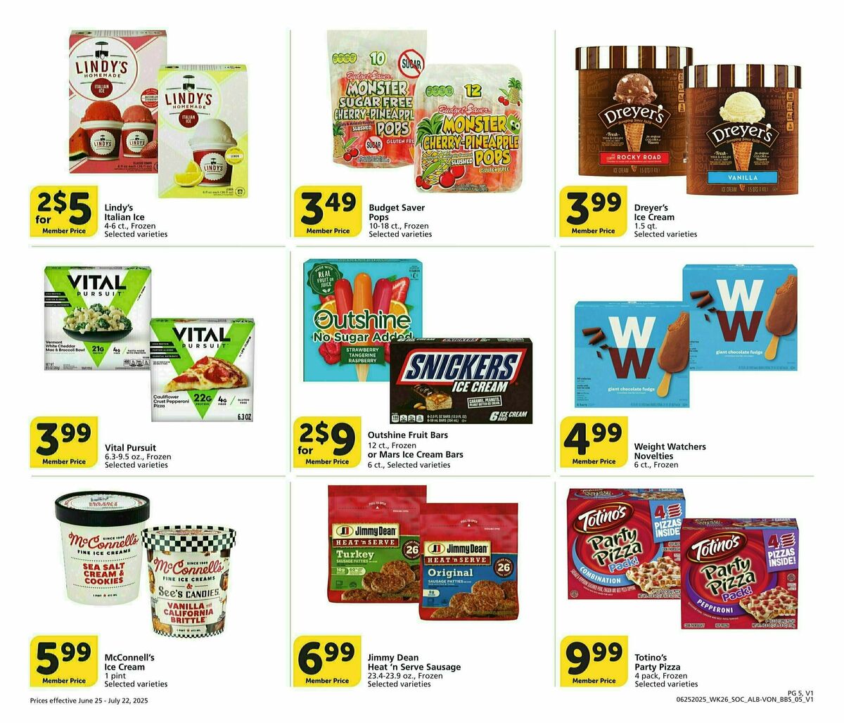 Vons Big Book of Savings Weekly Ad from June 25
