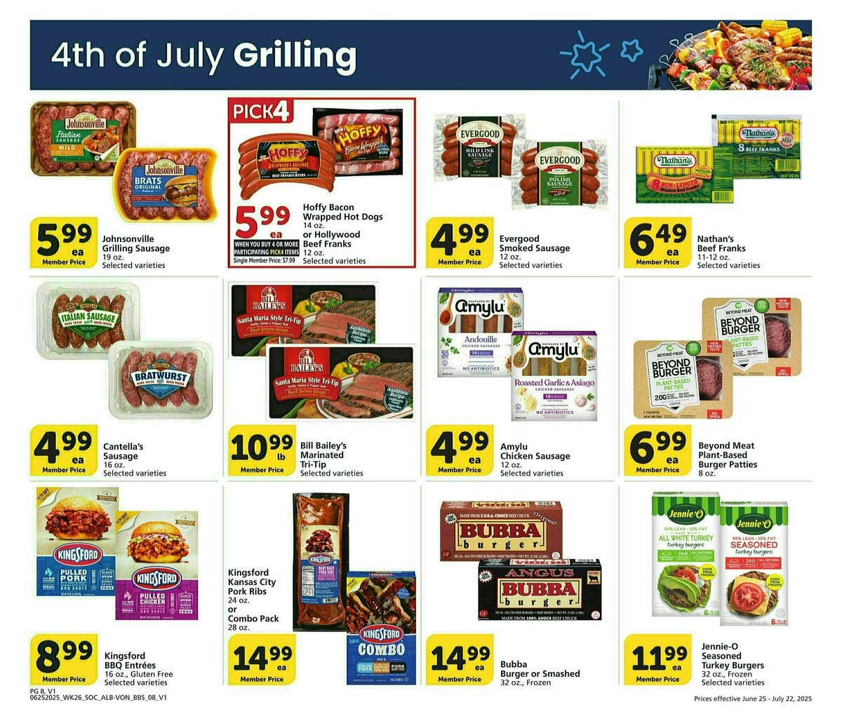 Vons Big Book of Savings Weekly Ad from June 25