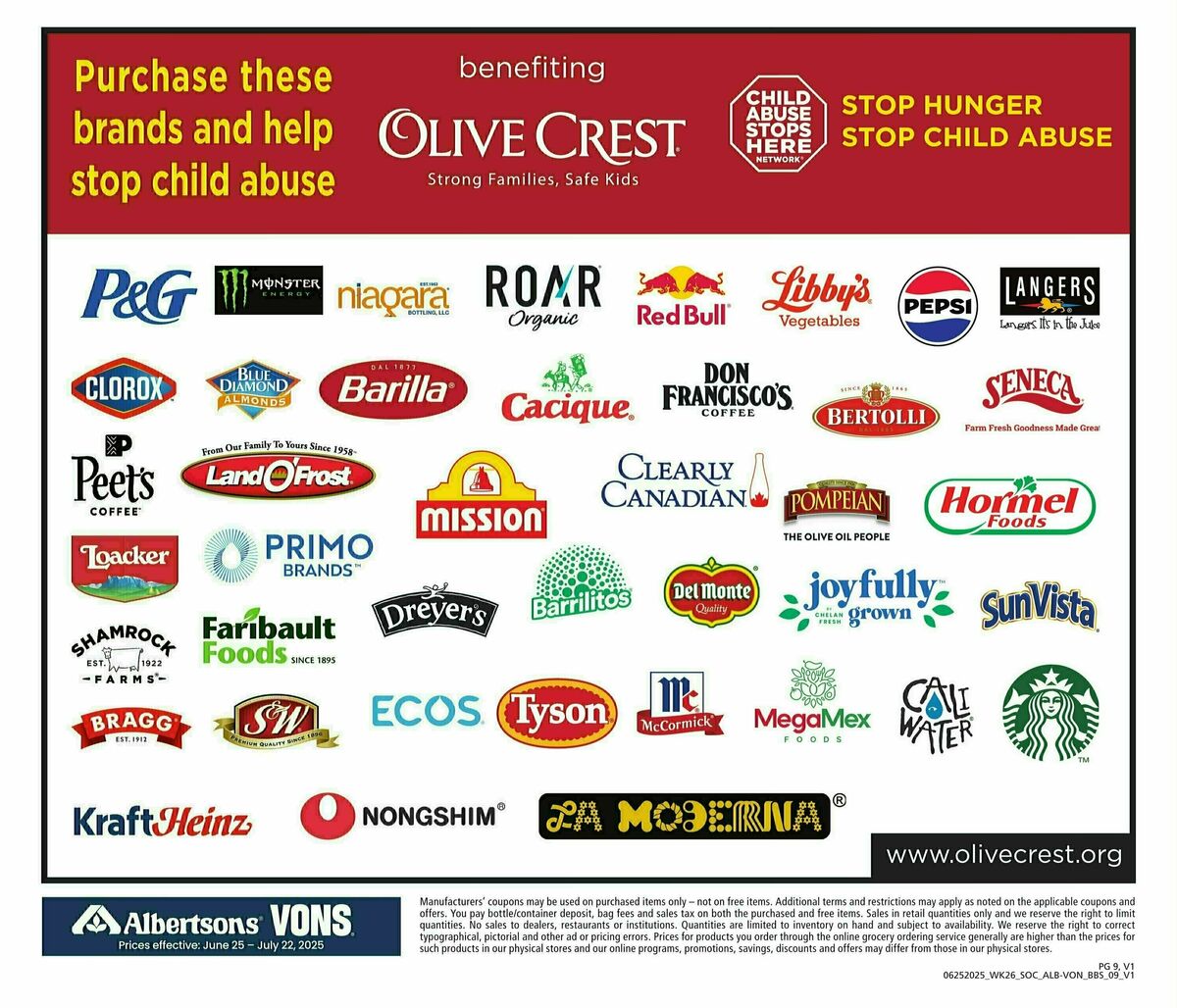 Vons Big Book of Savings Weekly Ad from June 25