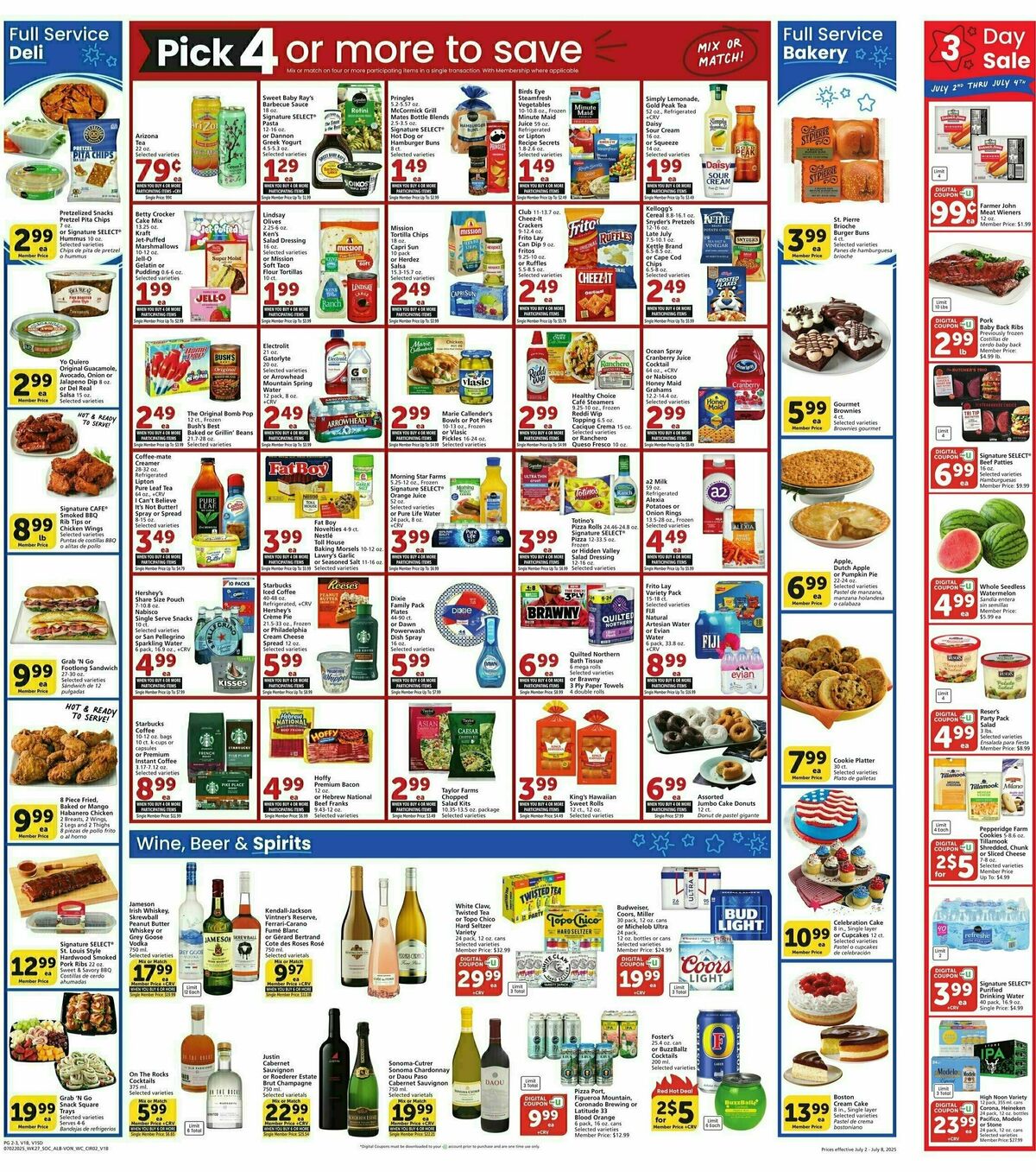 Vons Weekly Ad from July 2