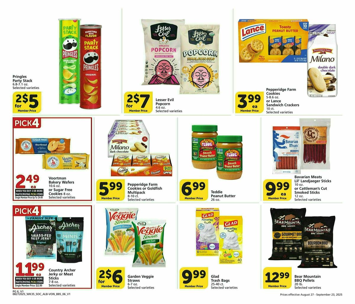 Vons Big Book of Savings Weekly Ad from August 27