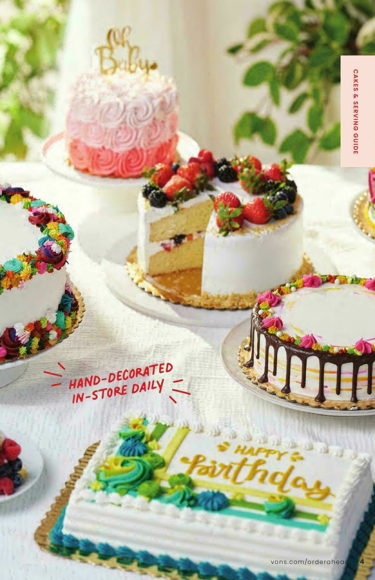 Vons Entertaining Guide Weekly Ad from October 1