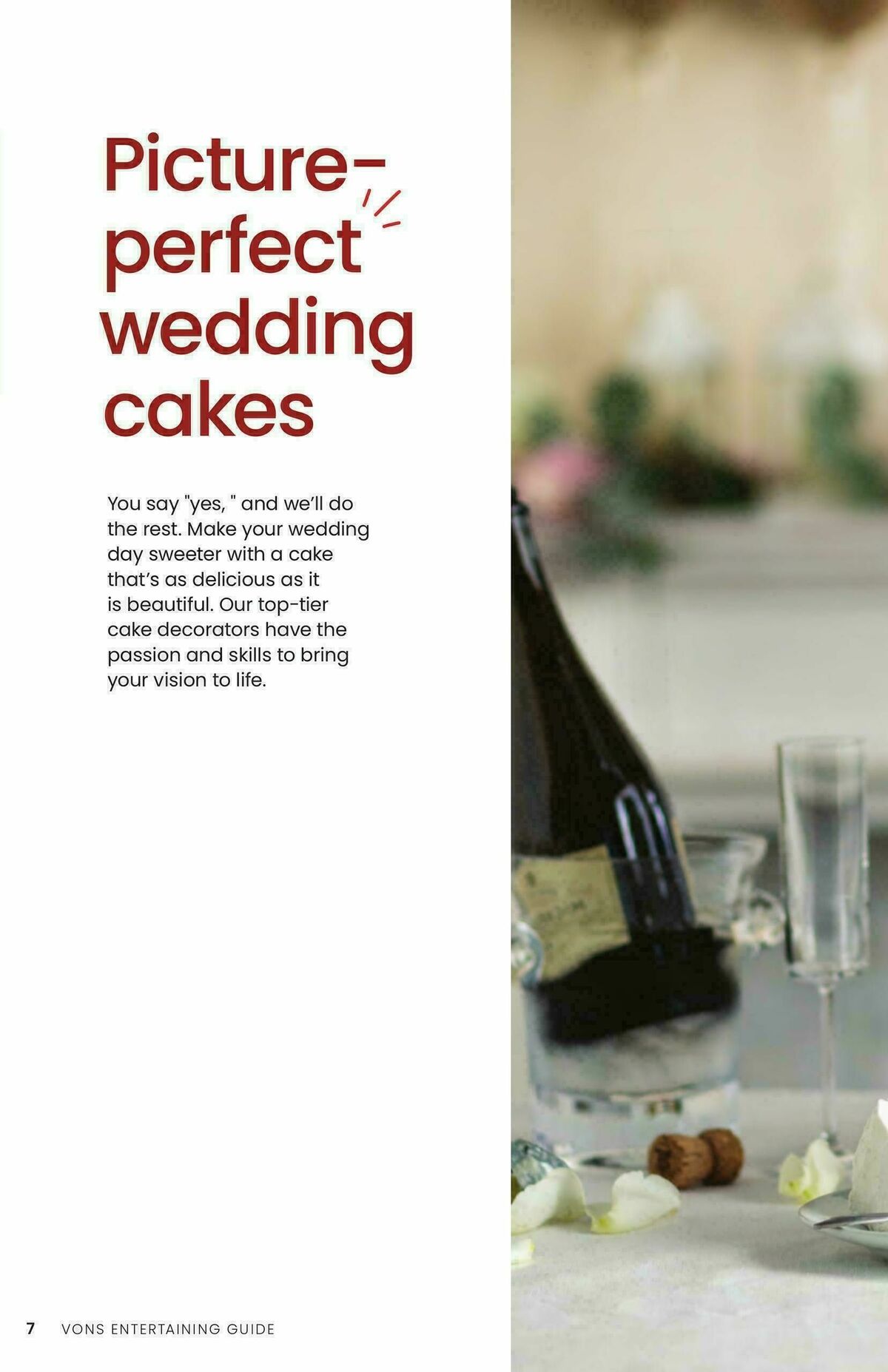 Vons Entertaining Guide Weekly Ad from October 1