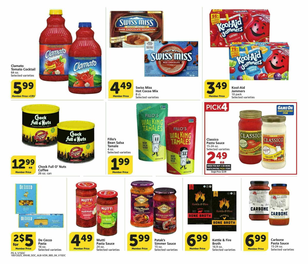 Vons Big Book of Savings Weekly Ad from October 1