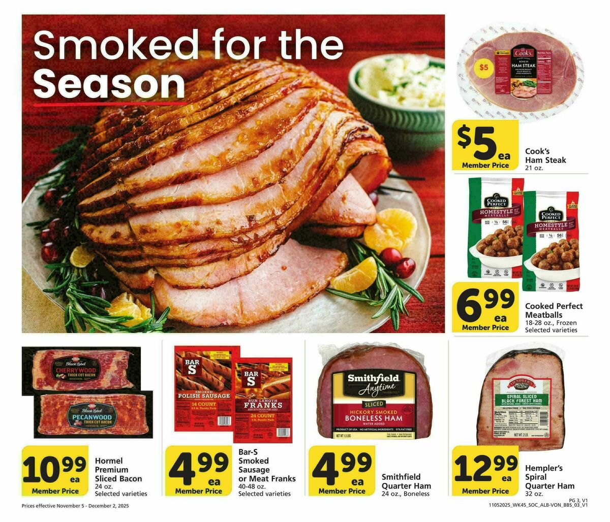 Vons Big Book of Savings Weekly Ad from November 5
