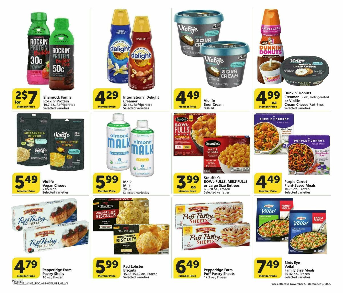 Vons Big Book of Savings Weekly Ad from November 5