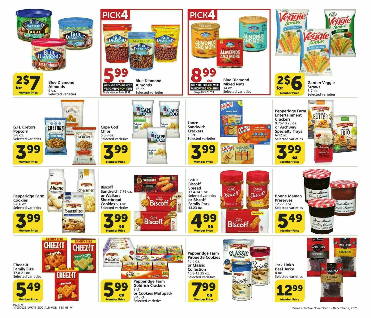 Vons Big Book of Savings Weekly Ad from November 5