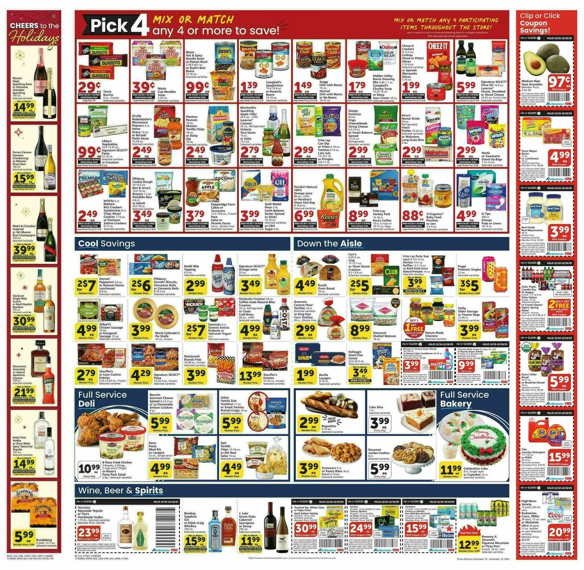 Vons Weekly Ad from December 10
