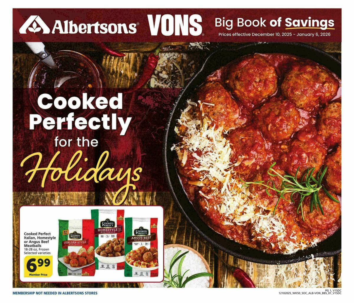 Vons Big Book of Savings Weekly Ad from December 10