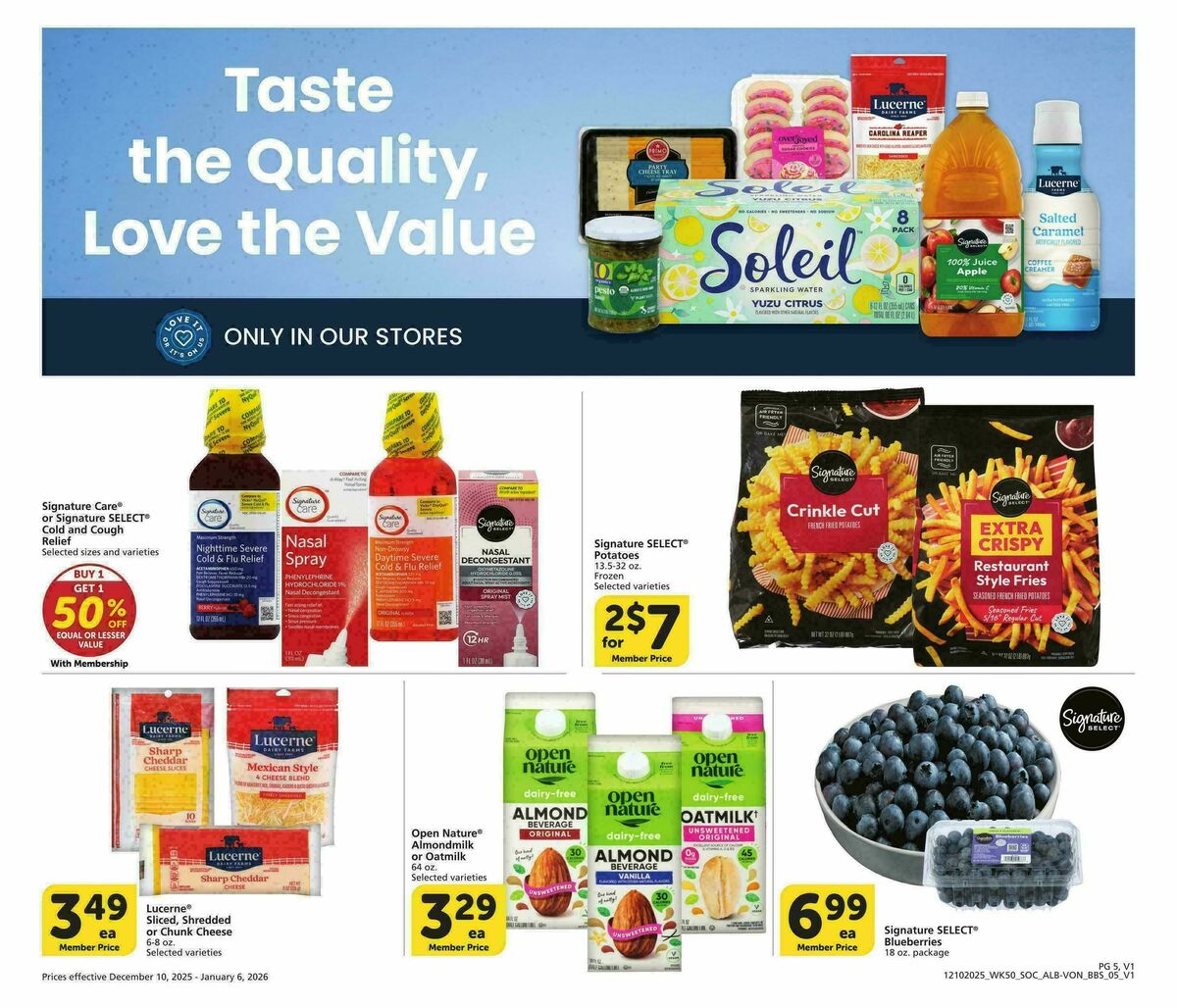 Vons Big Book of Savings Weekly Ad from December 10