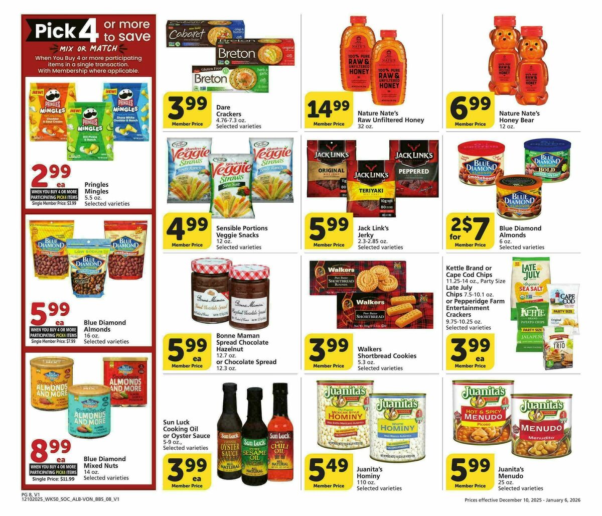 Vons Big Book of Savings Weekly Ad from December 10