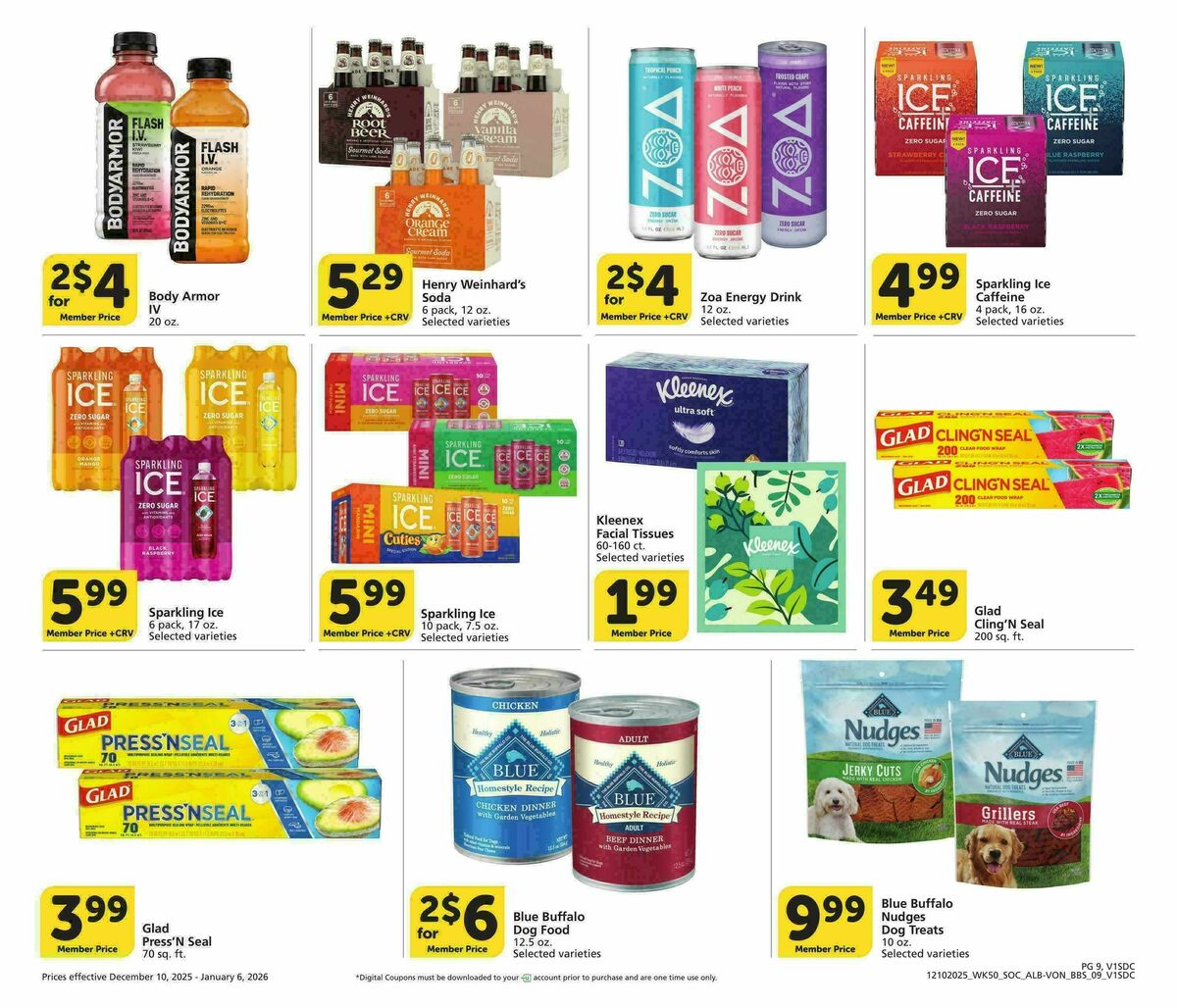 Vons Big Book of Savings Weekly Ad from December 10