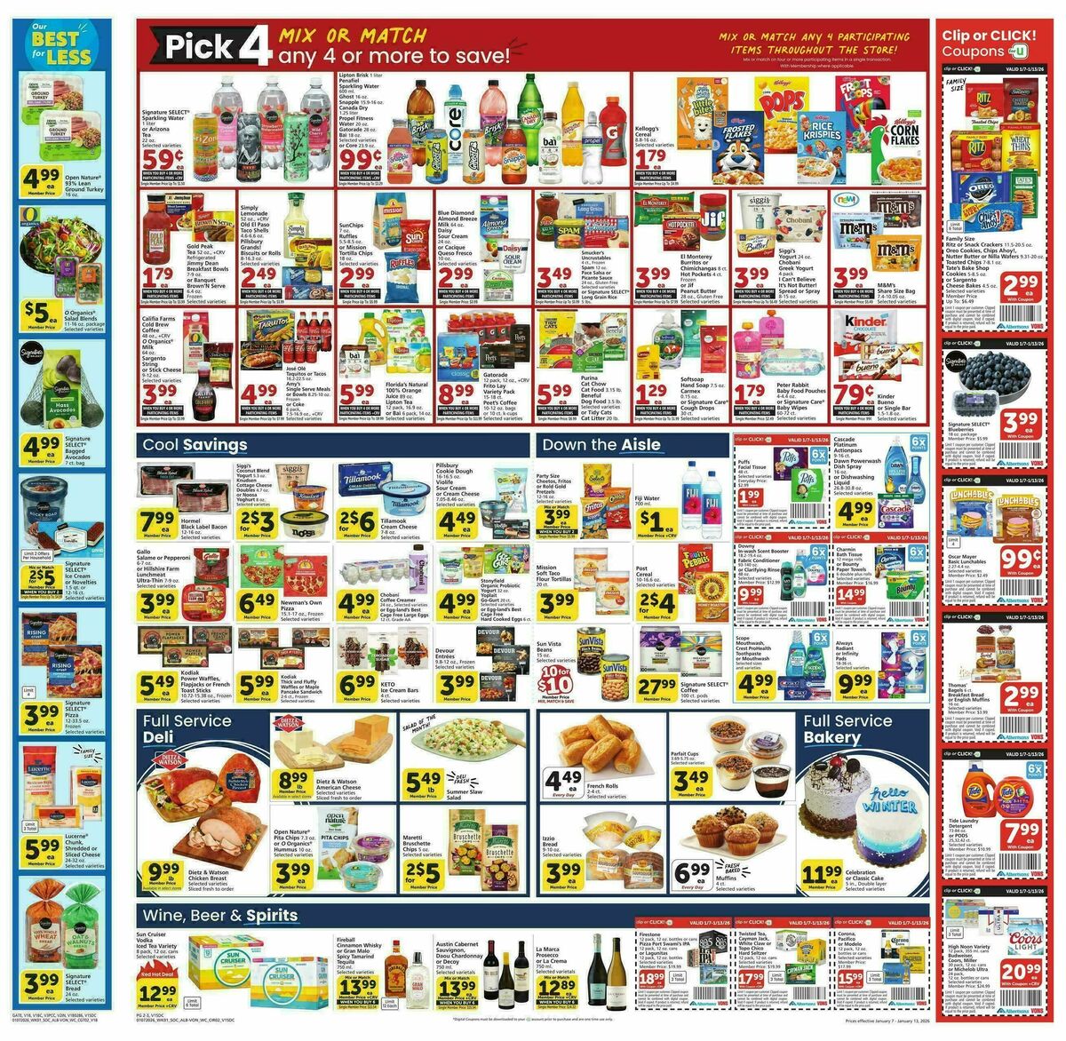 Vons Weekly Ad from January 7