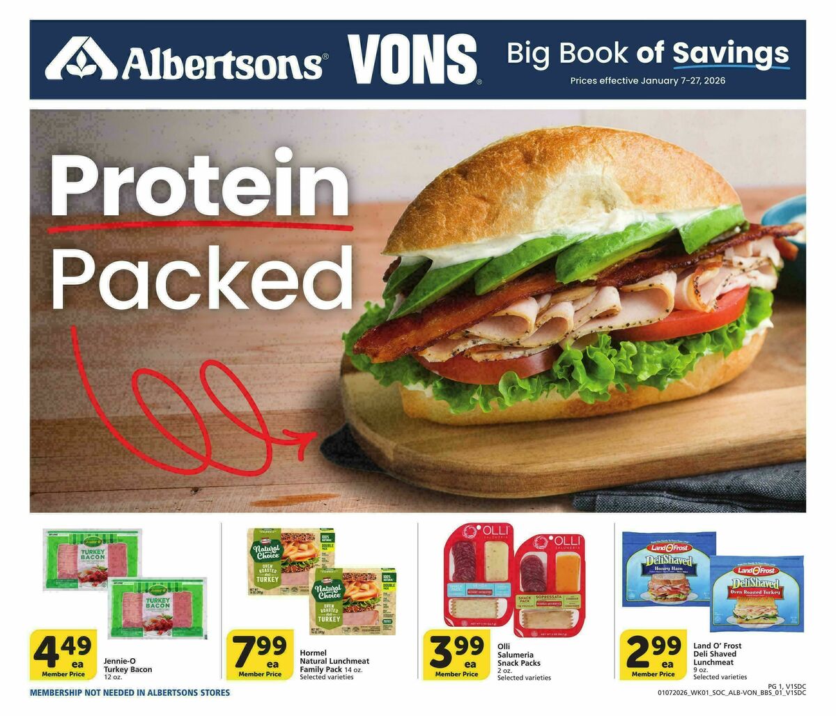 Vons Big Book of Savings Weekly Ad from January 7