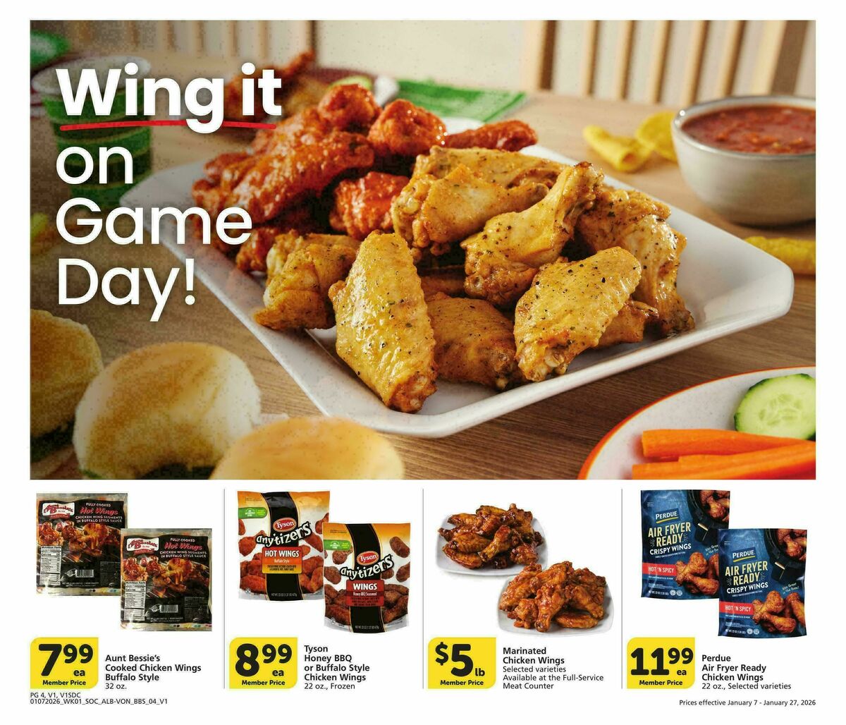Vons Big Book of Savings Weekly Ad from January 7