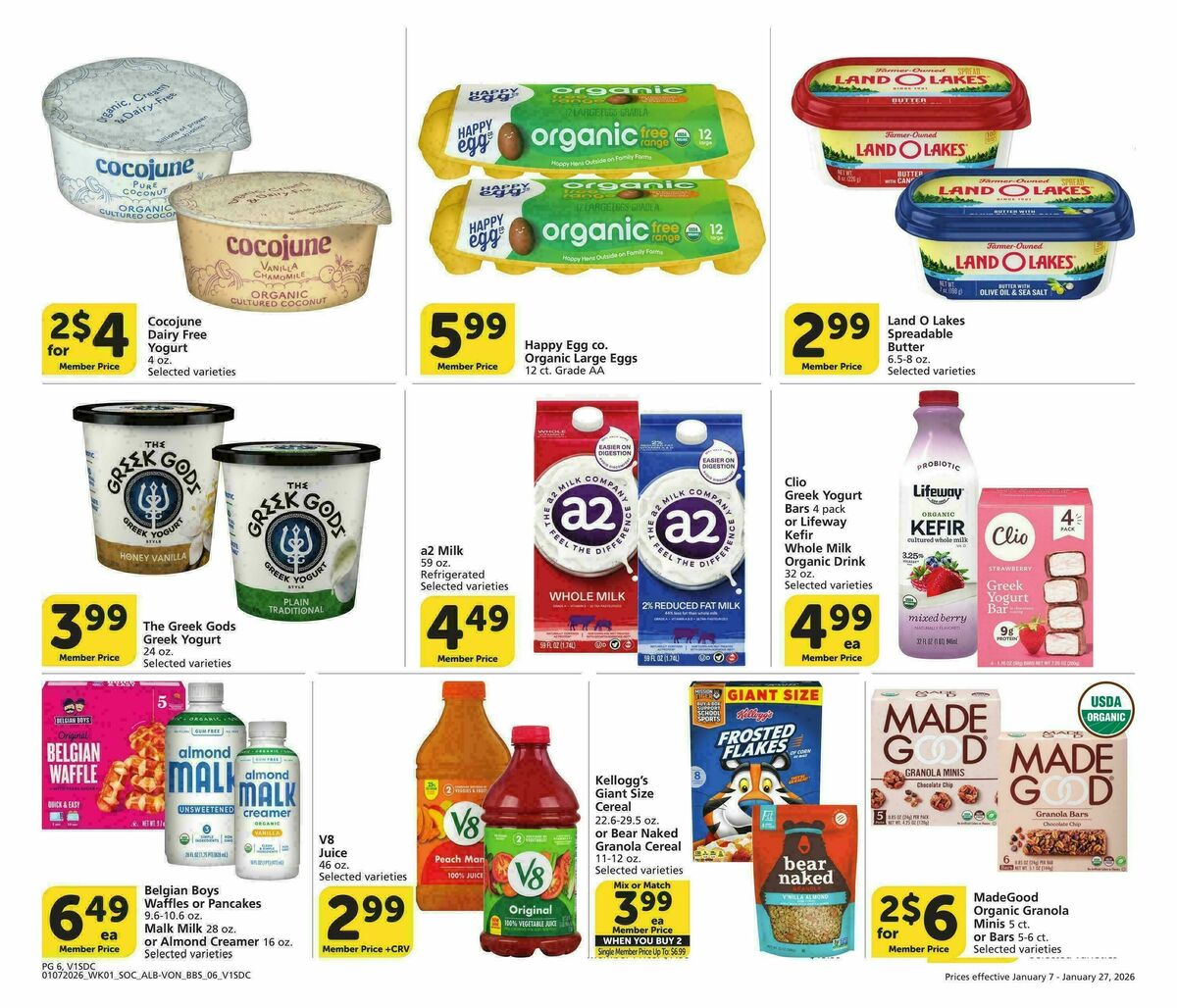 Vons Big Book of Savings Weekly Ad from January 7