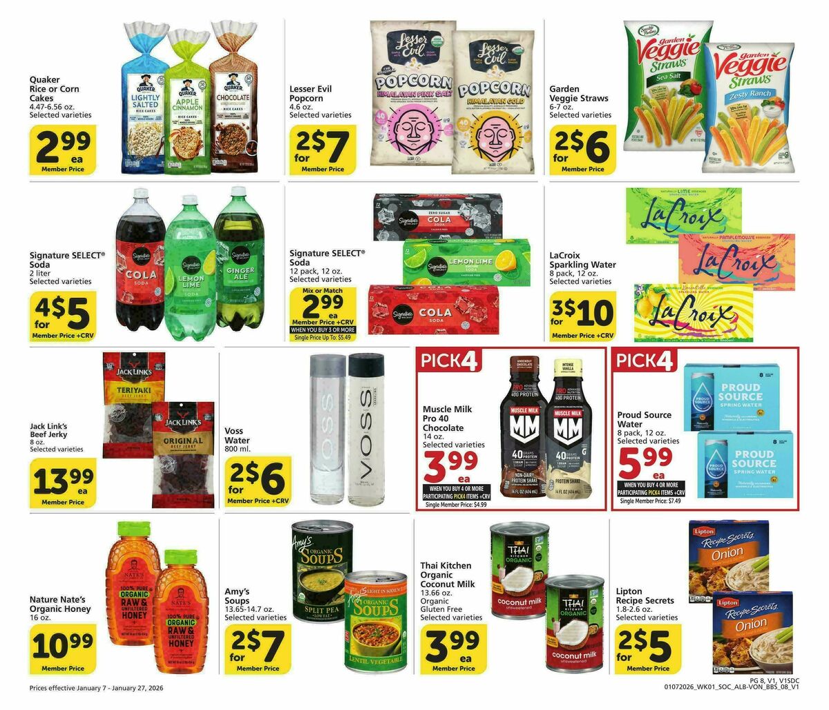 Vons Big Book of Savings Weekly Ad from January 7
