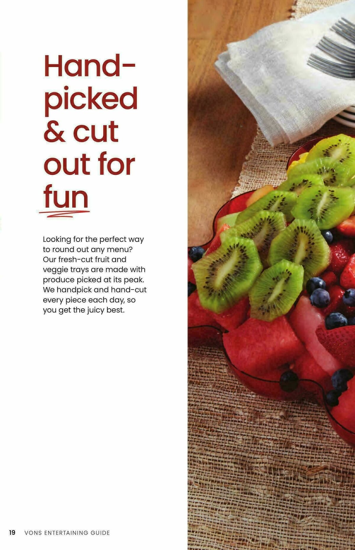 Vons Entertaining Guide Weekly Ad from October 1