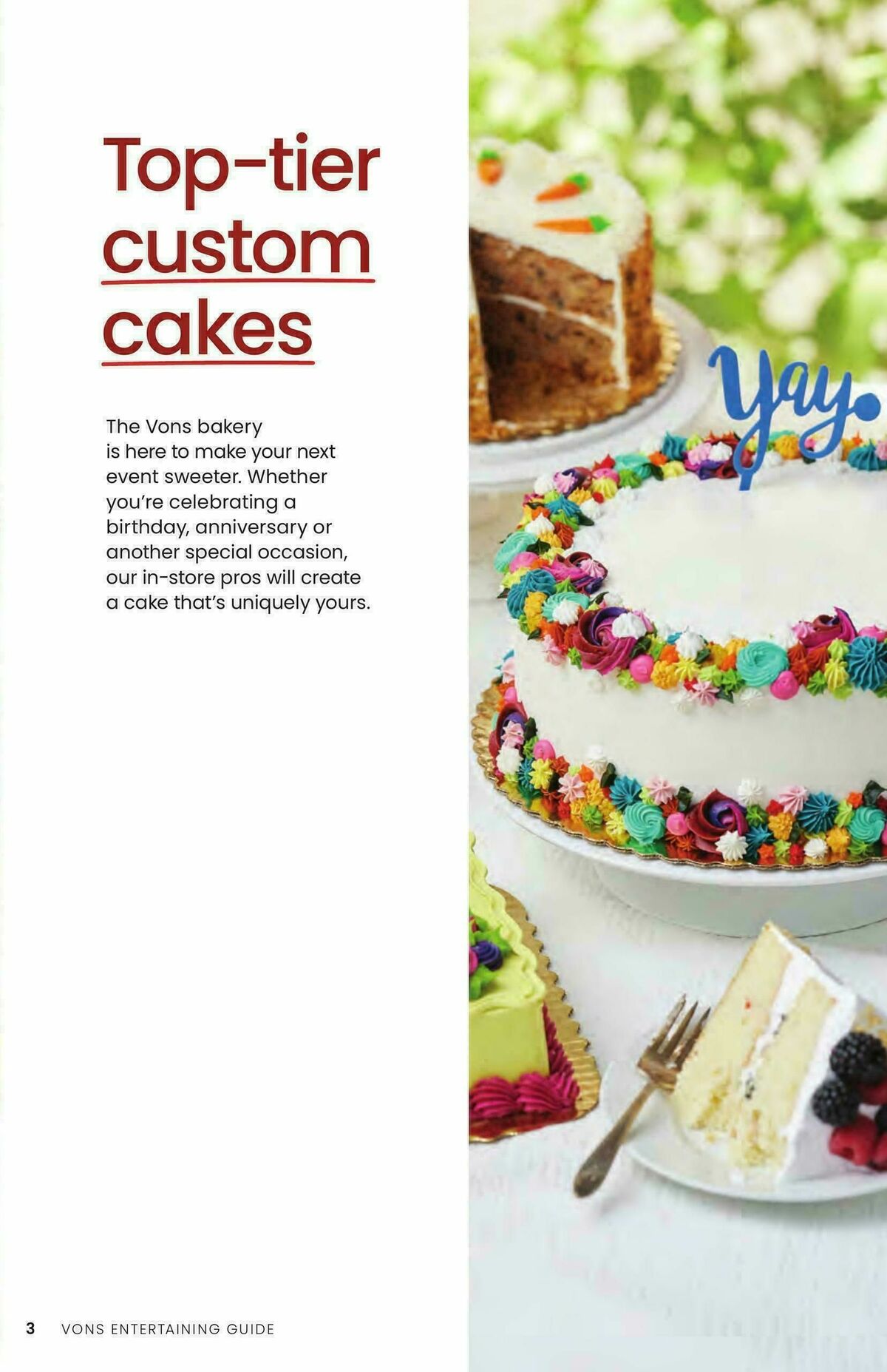 Vons Entertaining Guide Weekly Ad from October 1