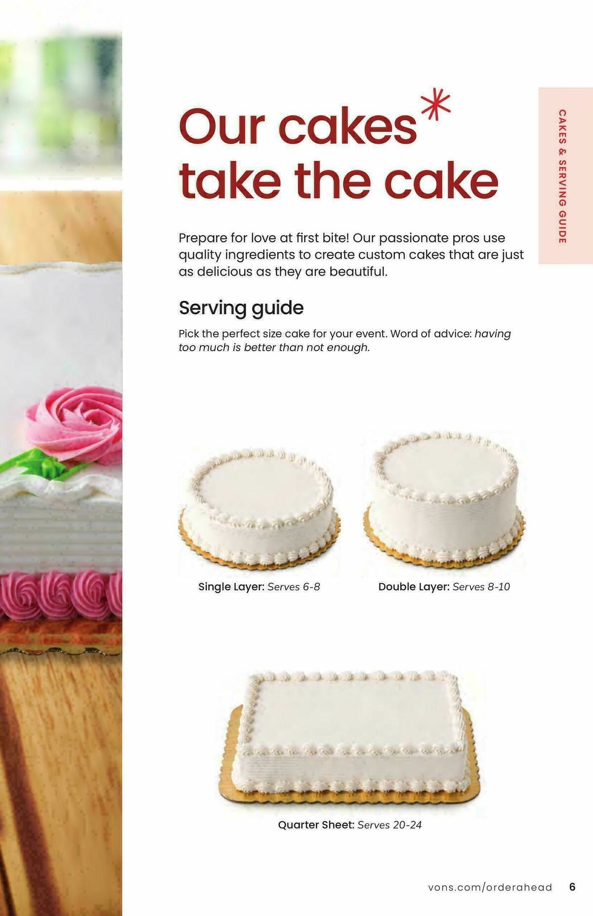 Vons Entertaining Guide Weekly Ad from October 1